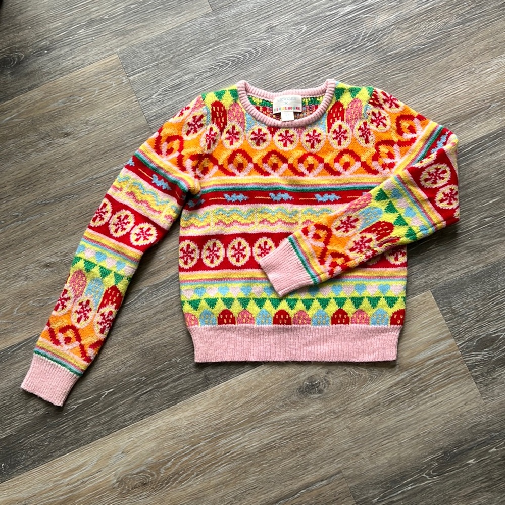 Crewcuts (J.Crew kids) girls knit sweater – size 6/7